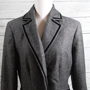 EUC Rena Rowan Tweed Blazer Size 14